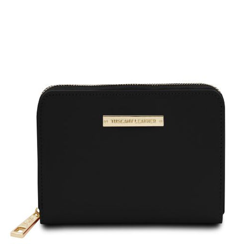 Leda - Exclusive zip around leather wallet